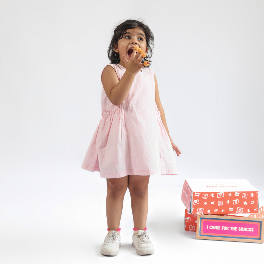 Blushing berry dress